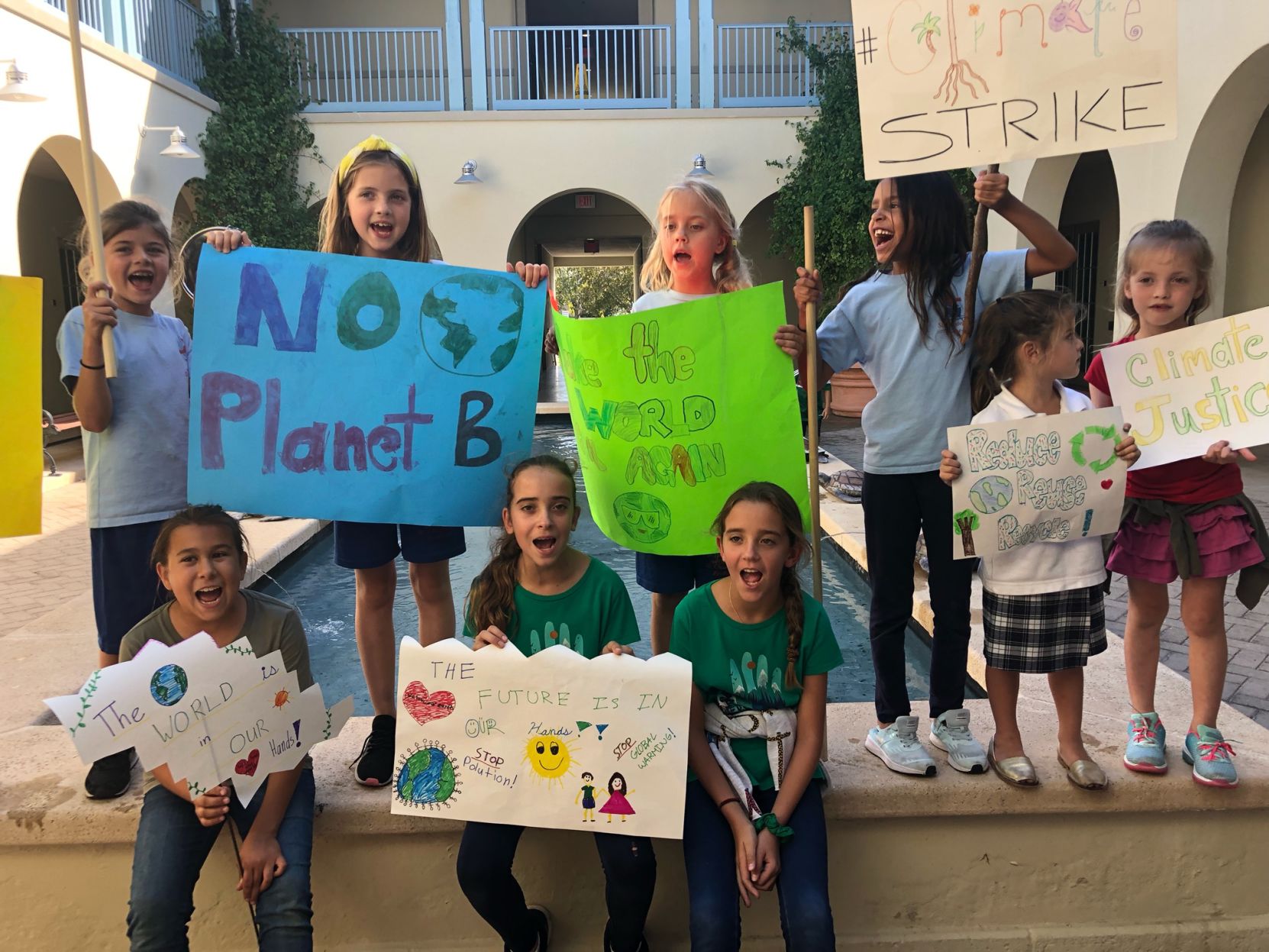 Youth Climate March Protest